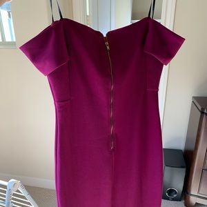 Forever 21 Pink/purple strapless mini dress, size small, great condition.